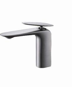 VÒI LAVABO NÓNG LẠNH NIKEN XÁM LUCKY AD-222-1QH